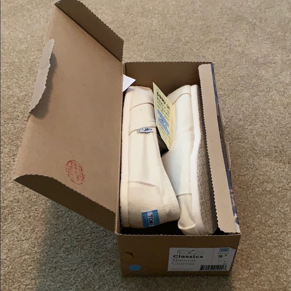 NWT Toms 9.5